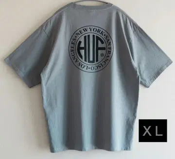 HUF/REGIONAL TEE GREY 반팔 티셔츠 그레이 XLsize