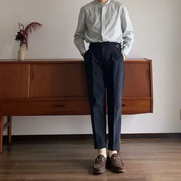 foufou adjust straight pants size1 네이비