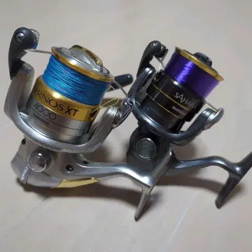 시마노 에어노스XT 4000 사하라 C3000HG 2대 세트