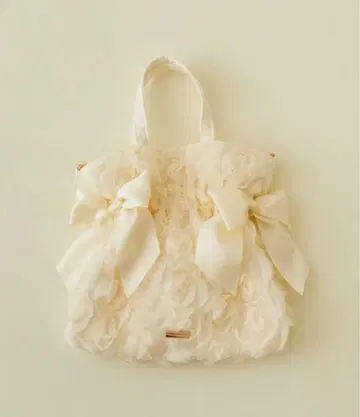 새상품 메종 드 플뢰르 숄더백 더블 리본 Maison de FLEUR