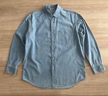 AURALEE Selvedge Super Light Denim Shirt