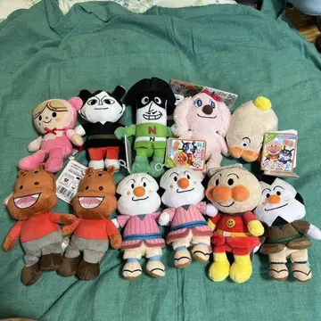 호빵맨 프리티 콩 봉제 인형