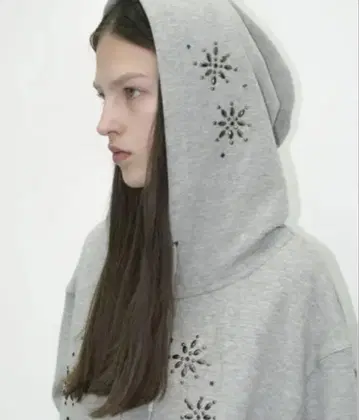 PARTIMENTO WOMEN Gemstone Hoodie Zip-Up