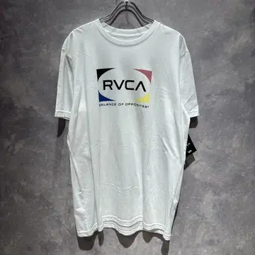 [무료배송] 미사용 새상품 택 포함 RVCA 루카 프린트 T셔츠