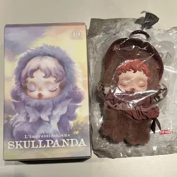 SKULLPANDA 스컬팬더 정품 POPMART blossom