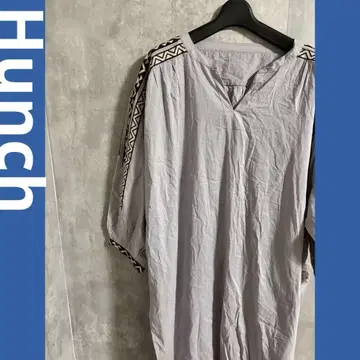 Hunch 자수 원피스 에스닉 자수 롱 원피스 택 포함 미사용