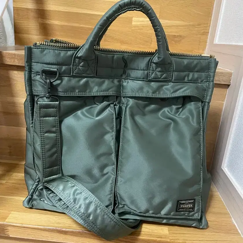 Porter TANKER SQUARE TOTE BAG(L) Tanker Tote Bag on Bunjang Global