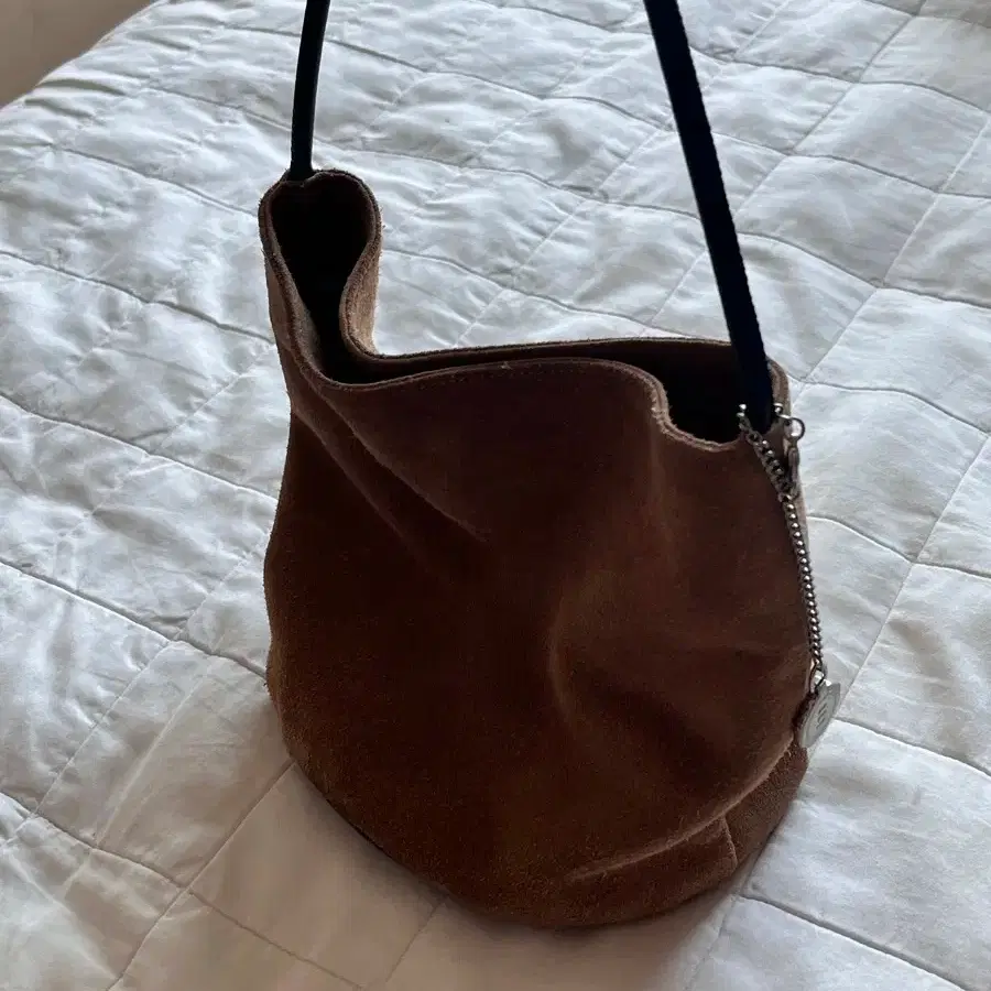 バッグ minitmute mix suede beige minitmute