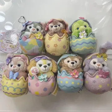 디즈니 부활절 봉제 인형 세트 6개