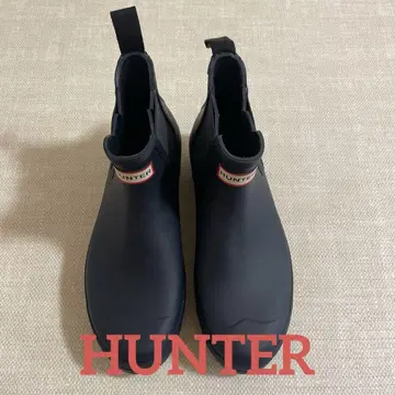 [새상품급] HUNTER 헌터 chelsea boots 첼시 navy