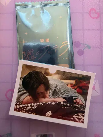 옆집 스텔라 입장 특전 야기 유세이 필름 사진풍 스티커
