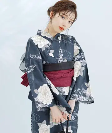 Dita 유카타 잔잔한 등나무 물결