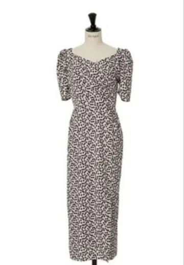 herlipto Cherry Pattern 드레스 S