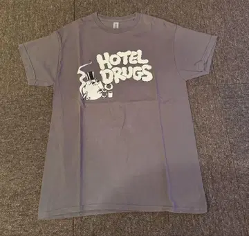 HOTEL DRUGS 노무라 쿤이치 T셔츠 그레이 M 사이즈