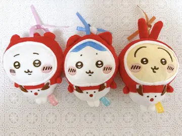 치이카와 에니마이 복권 E상 오너먼트 3개 치이카와 하치와레 토끼