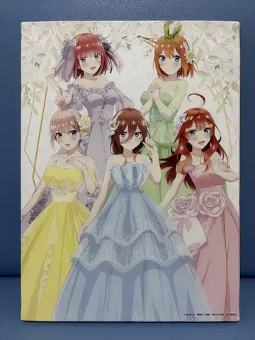 5등분의 신부 전시 빅 캔버스 보드 24.2 x 33.3cm 신부 드레스
