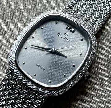 ELGIN 드레스 워치 스위스산 작동 새상품급