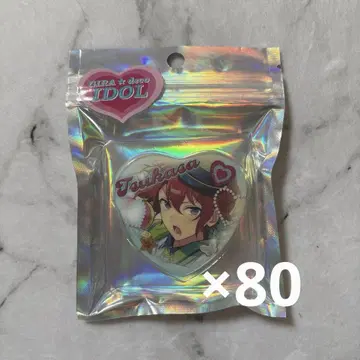 스오우 츠카사 GIRA 데코 아이돌 시리즈 하트 캔뱃지