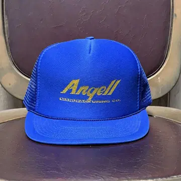 데드스탁 메쉬 캡 블루 Angell 트래커 기업 미사용
