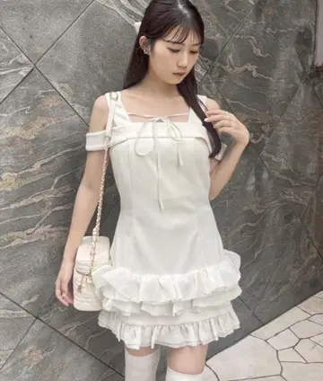 one after another NICE CLAUP 미니 원피스