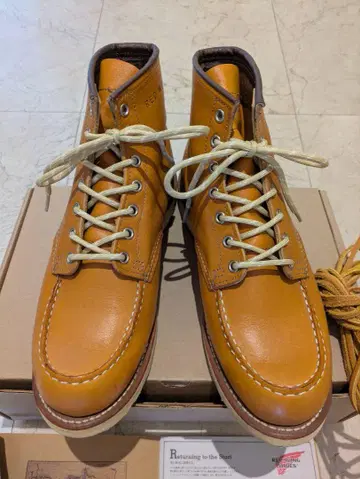 RED WING 아이리쉬 세터 6인치 모크 9875 개택