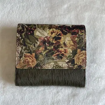 Jean Paul GAULTIER 장 폴 고티에 지갑 꽃무늬 송치