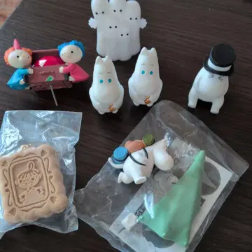 무민 피규어 세트 캡슐 토이 7개