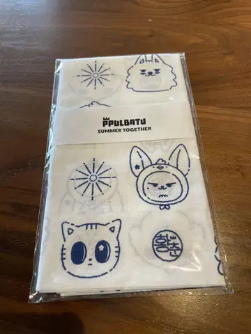 PPULBATU POP-UP 손수건 TXT 뿔바투
