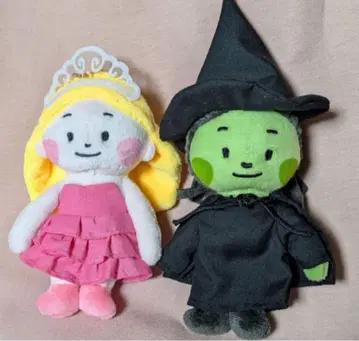 극단 사계 위키드 봉제 인형 키링 한국 한정 엘파바 글린다