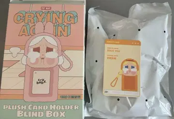 Crying Again DUCK YOU 카드 홀더