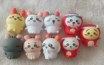 치이카와 소프트 비닐 피규어 문어 게 9개 세트