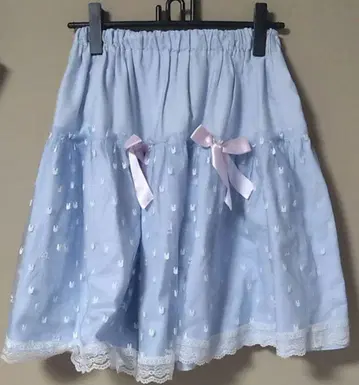 NILEPERCH 나일 퍼치 스커트 스카이블루