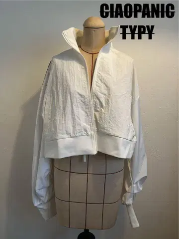 CIAOPANIC TYPY 라인 화이트 블루종 미사용 새상품 프리 사이즈