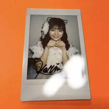 [ 카와라보메이츠 ] 스즈키 카린 친필 사인 폴라로이드