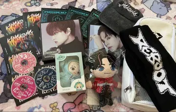 treasure CD 앨범 굿즈 봉제인형 묶음 판매 비니캡