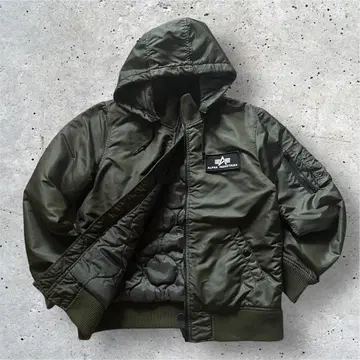 알파인더스트리 플라이트 자켓 MA-1 카키 XL