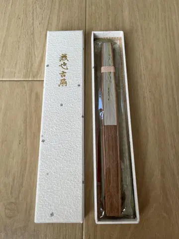 미야와키 바이센안 요시야코센 부채 미사용 새상품