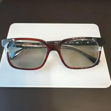 알란미클리 Odon 5507 안경 레드/클리어 55-17-145