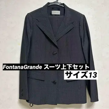 Fontana Grande 여성용 수트 상하의 세트 블랙