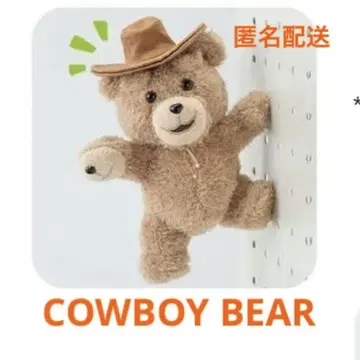 POP MART ted2 봉제 인형 COWBOYBEAR 정품 팝마트