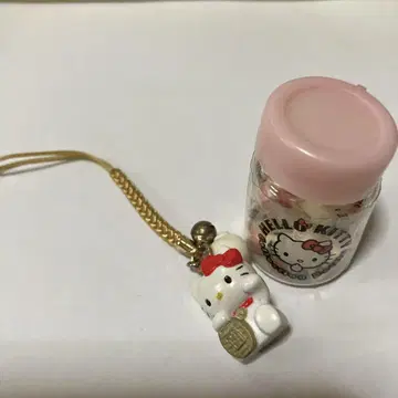 레트로 헬로키티 스트랩 2개
