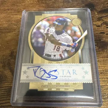 topps FIVESTAR 메츠 대릴 스트로베리 사인 카드
