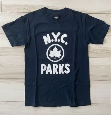 ONKY NY 프린트 티셔츠 네이비