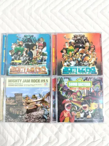 MIGHTY JAM ROCK MIX CD 4장 세트