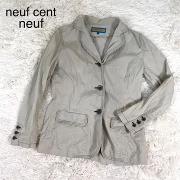 neuf cent neuf 그레이지 컬러 자켓