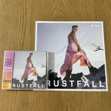 P!nk Pink 핑크 TRUSTFALL 일본 국내반 CD 메가자켓 포함
