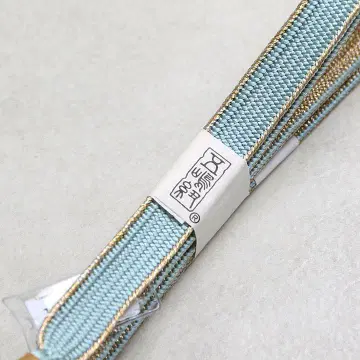 [ 새상품 ] 고토우 끈 순수 실크 허리띠 청자색 계열 V33834