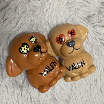VAG 40.5 VALEN 가챠 피규어 사랑하는 개 토이 푸들