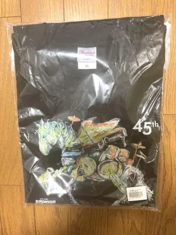 야마시타 타츠로 JIROKICHI 45th 콜라보 티셔츠 XL 페어