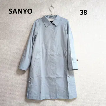 0186 SANYO 산요 트렌치코트 스프링 코트 38